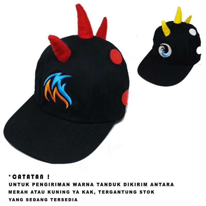TOPI ANAK BASEBALL MODEL KARAKTER BOBOIBOY TOPI BAYI TOPI ANAK