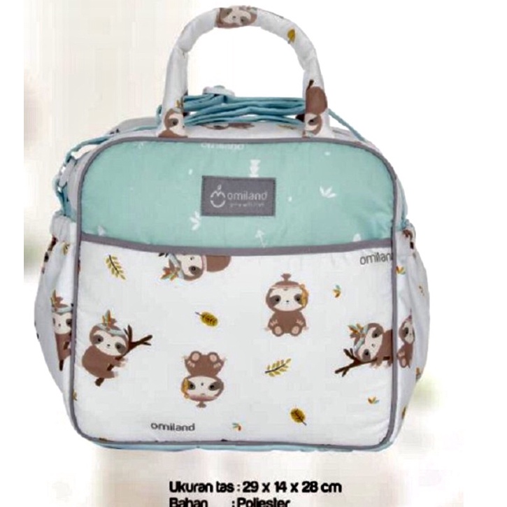 Omiland Tas Bayi Sloth Series Kecil/Medium / Besar