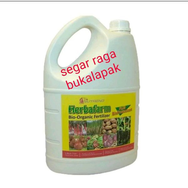 Herbafarm pupuk cair Bio organik 5 liter  PPK
