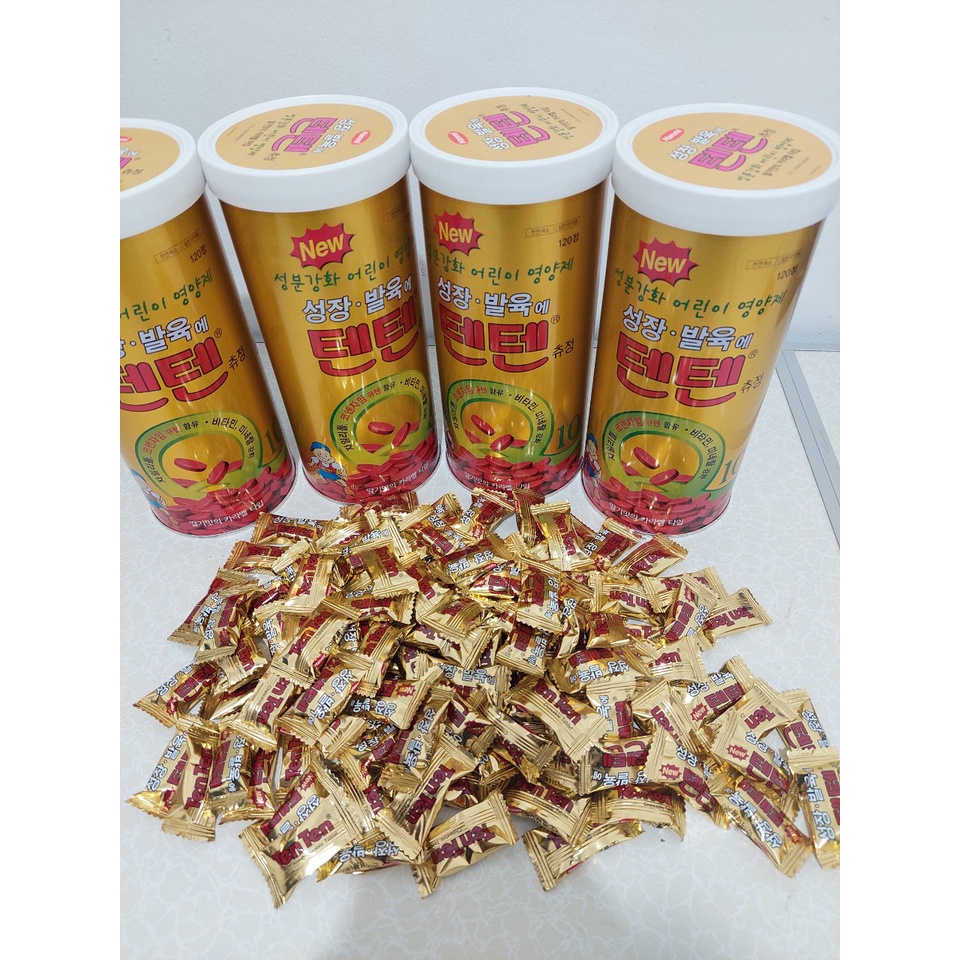 Tenten table Vitamin Korea Peninggi Badan  ecer isi 30pcs