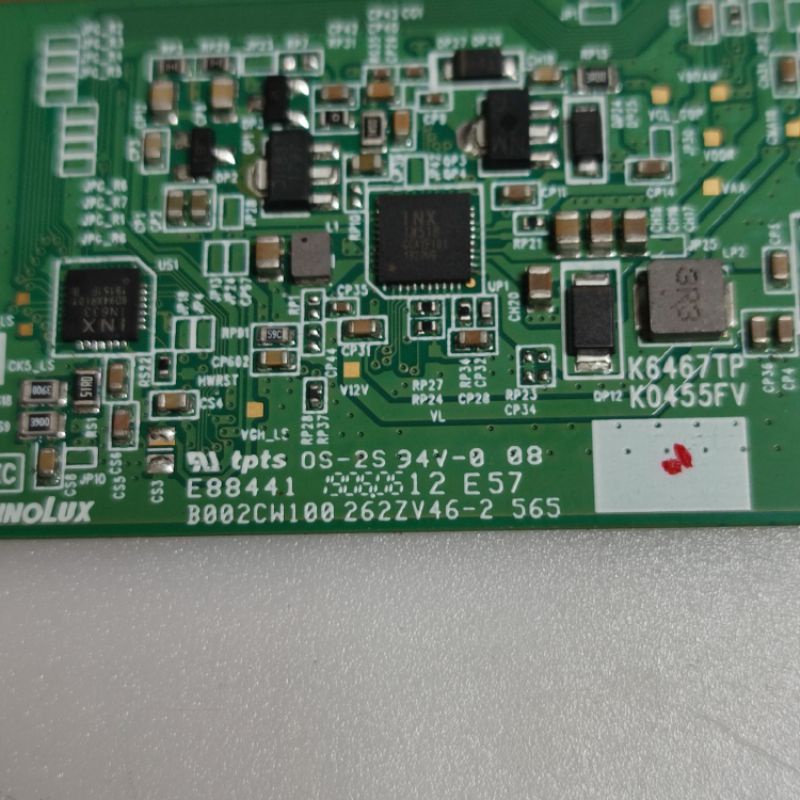 T Con Board Logic Papan Panel Tv Led Sharp - panasonic 32