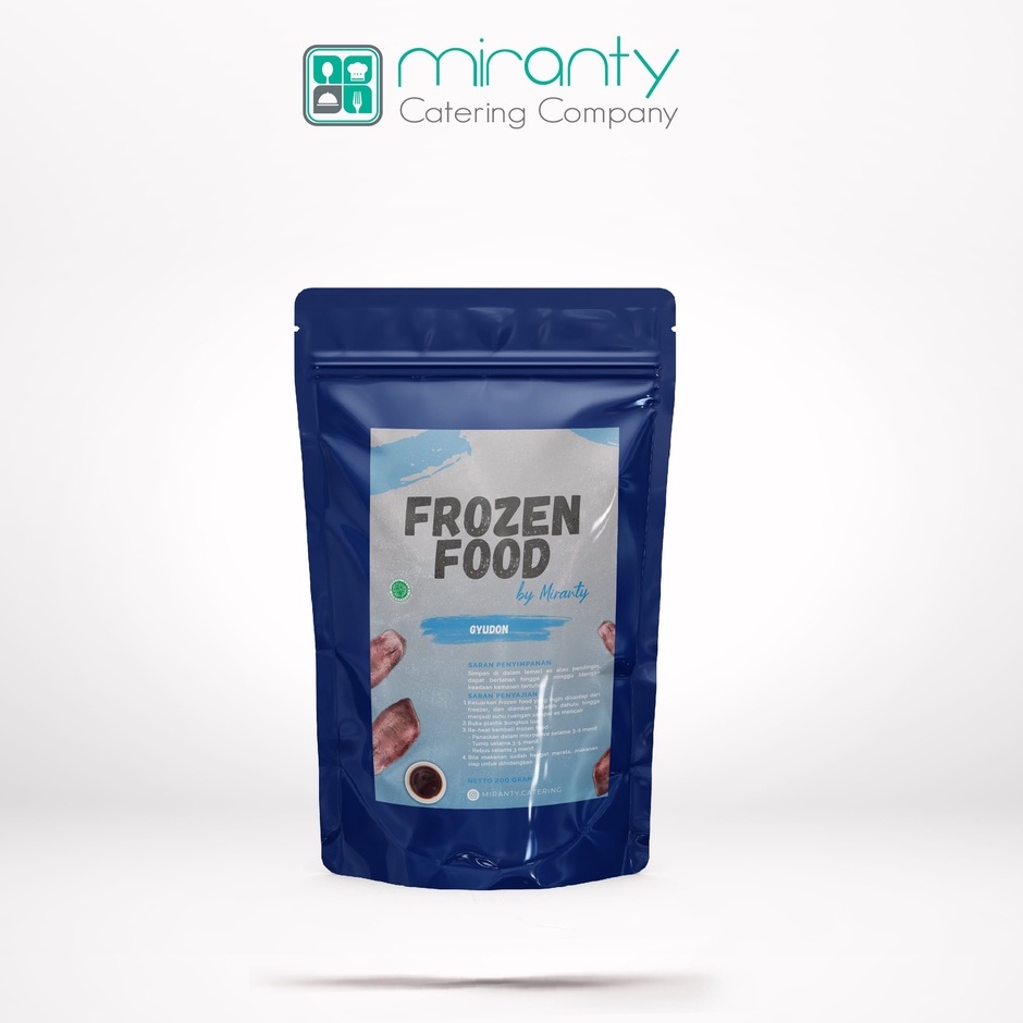 Frozen Food Gyudon Miranty