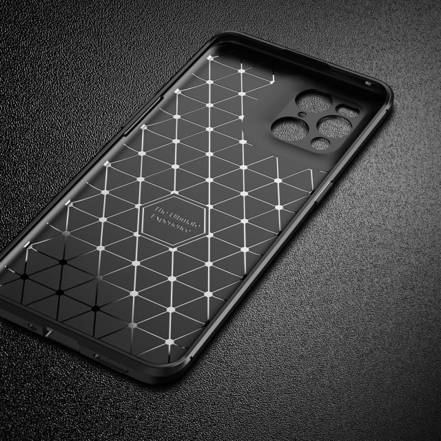 OPPO FIND X3 PRO SOFT CASE FOCUS CARBON ORIGINAL