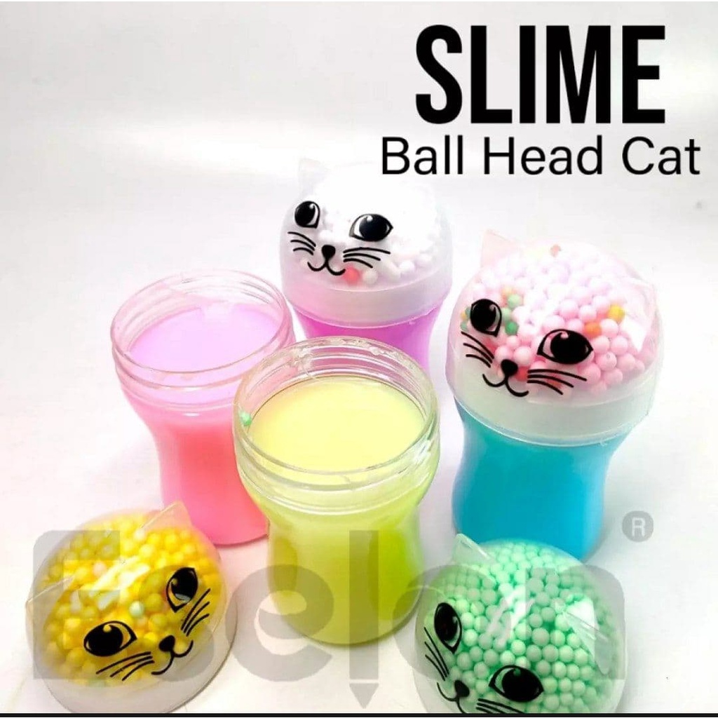 SLIME IMPORT MAINAN BOLA + KUCING