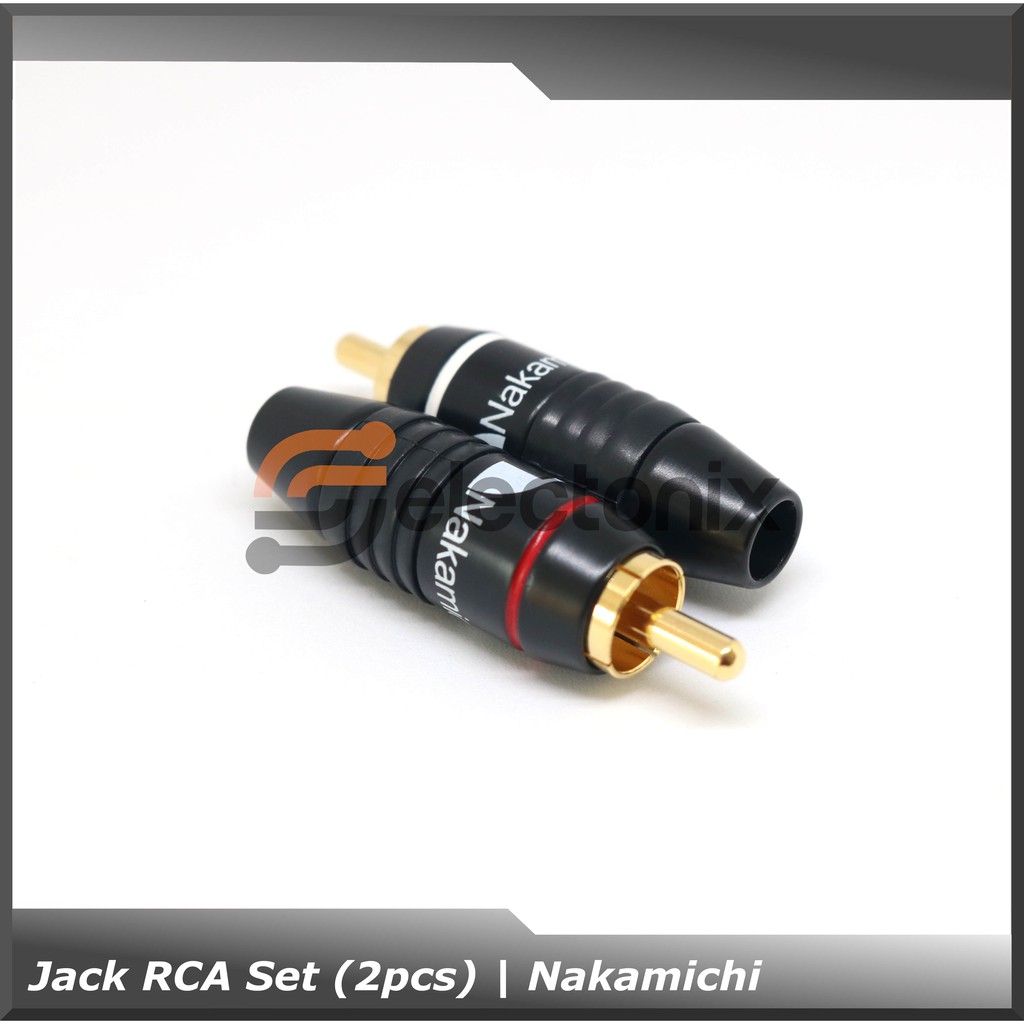 Jack Audio RCA Connector Male | Nakamichi