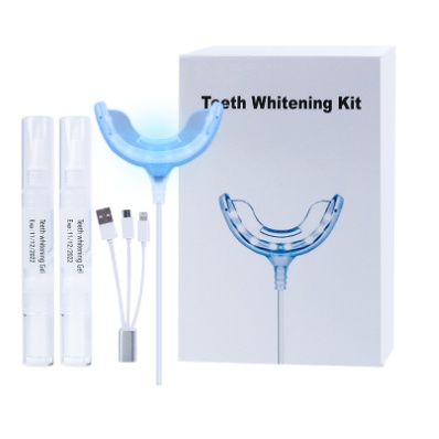 Alat Pemutih Gigi 16 LED Blue Light 3 USB Portable Bleaching Gigi [READY STOCK]