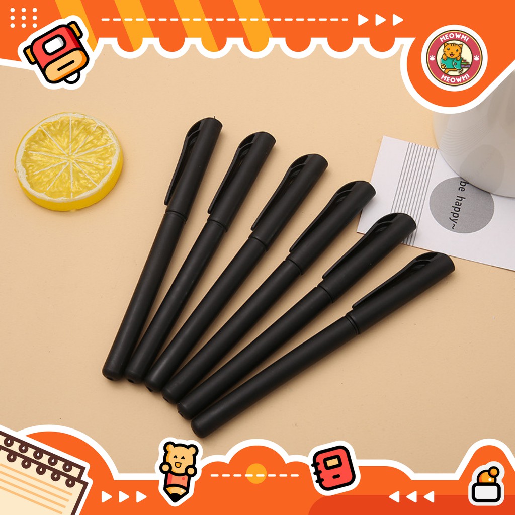 

Pulpen Kantor Tinta Hitam Tip Jarum 0.5mm PN0359