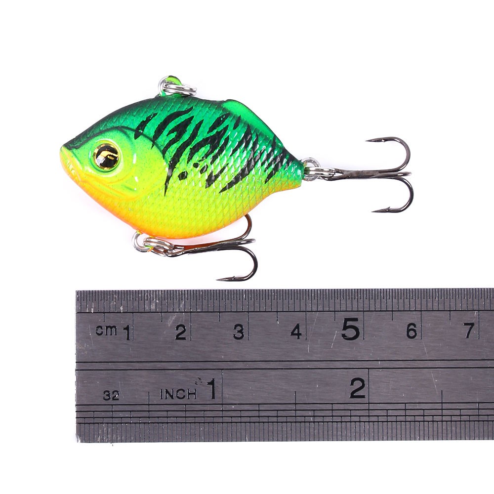 Hengjia 8pcs / Lot Umpan Pancing Hardlure Bentuk Ikan Tilapia Mini 4cm 9g