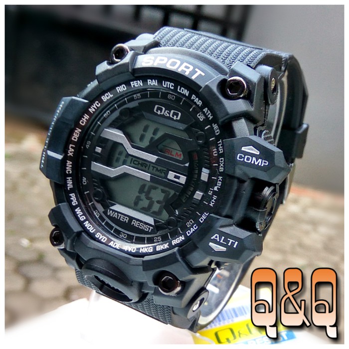 JH JAM TANGAN Q&Q DIGITAL SPORT - JAM TANGAN QQ DIGITAL