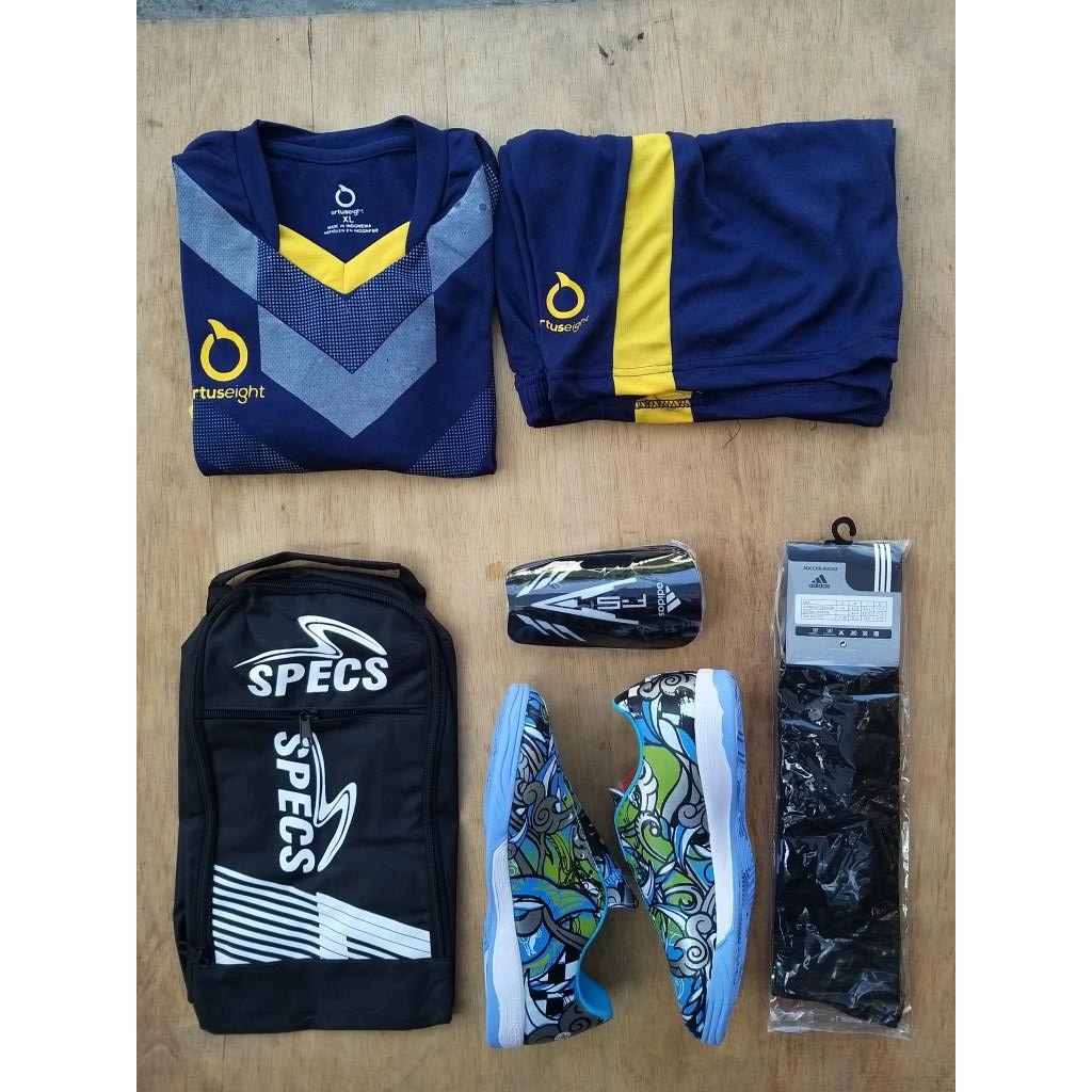 Sepatu Futsal Ortus Catalyst Bima Terbaru, Sepatu Olahraga pria, Paket Komplit Sepatu Futsal Ortus C