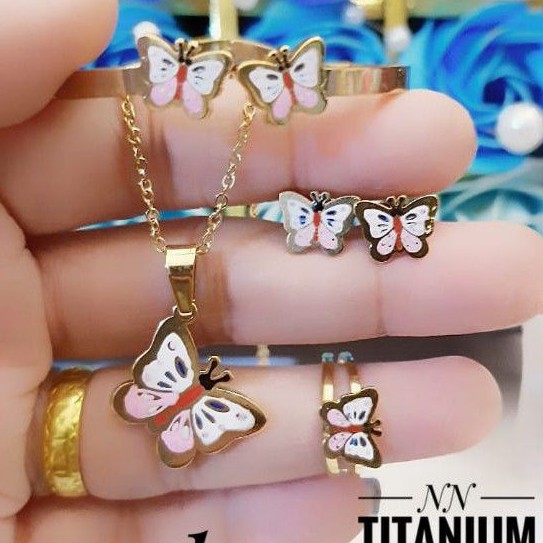 Titanium set perhiasan 1920m