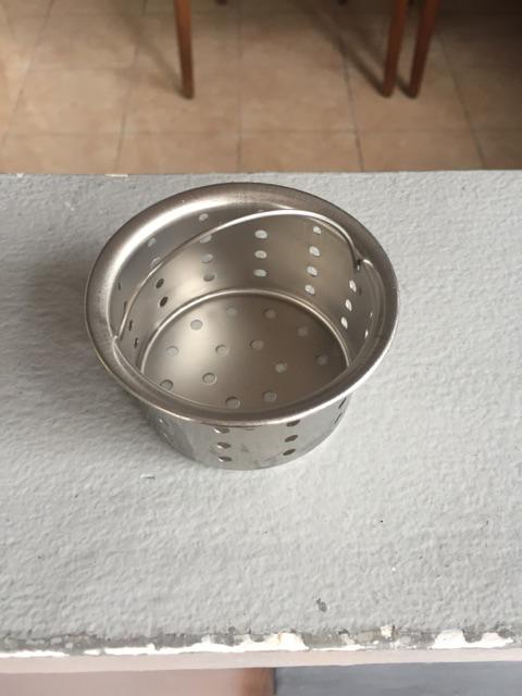 Saringan Afur Penutup Bak Cuci Piring Wastafel Bak Tutup Wastafel Stainless No Merk