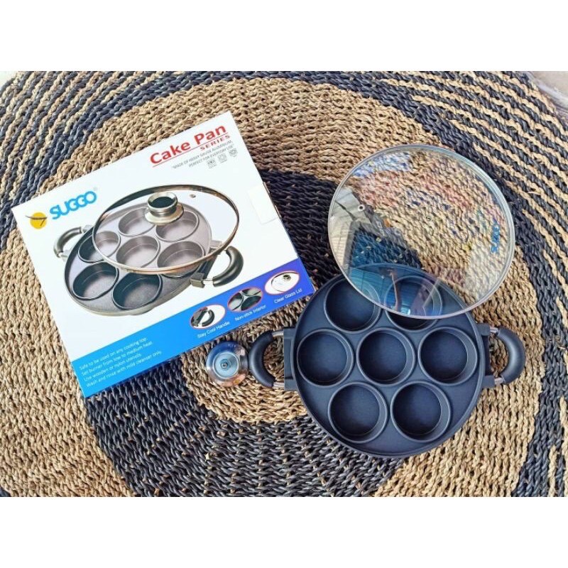 cetakan 7 lobang merk suggo / cetakan martabak mini