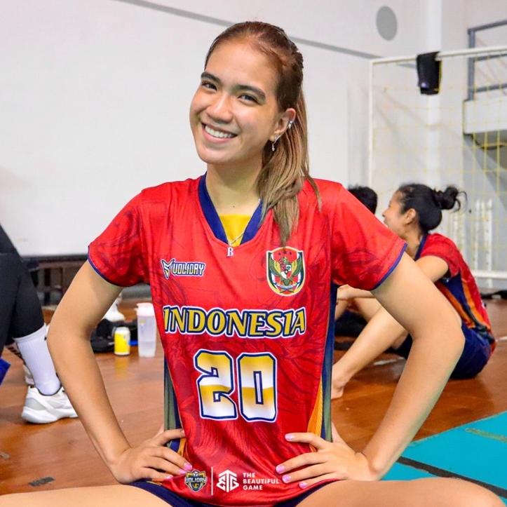 Sangat Nyaman.. JERSEY INDONESIA VOLLEYBALL TEAM - RED IN NAVY