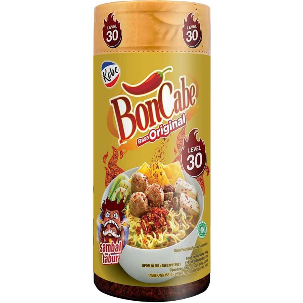 

Kobe BonCabe Original Botol 40gr Level 30