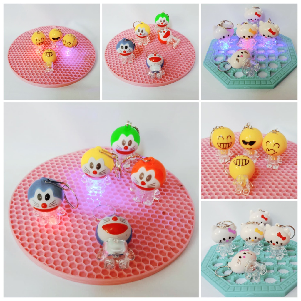 GANTUNGAN KUNCI LED Karakter