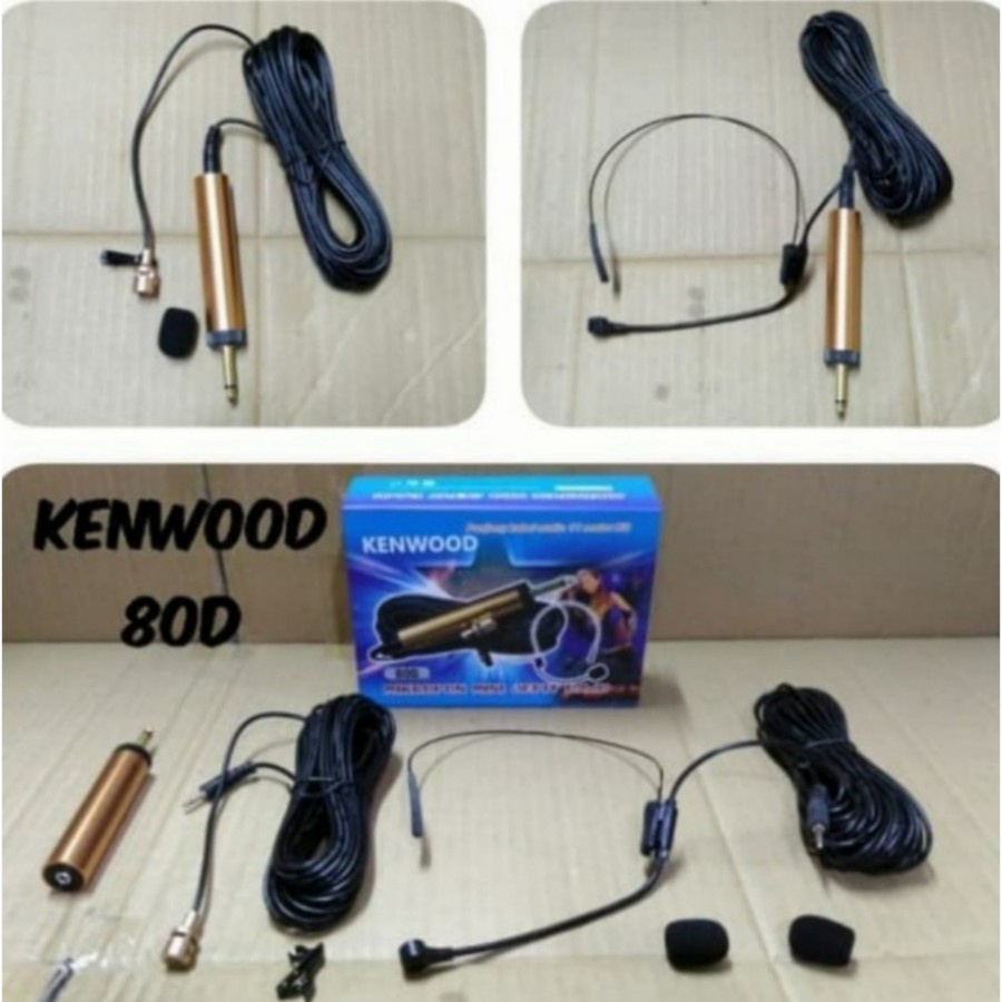 GROSIR MIC BANDO JEPIT HEADSET KENWOOD KW800D