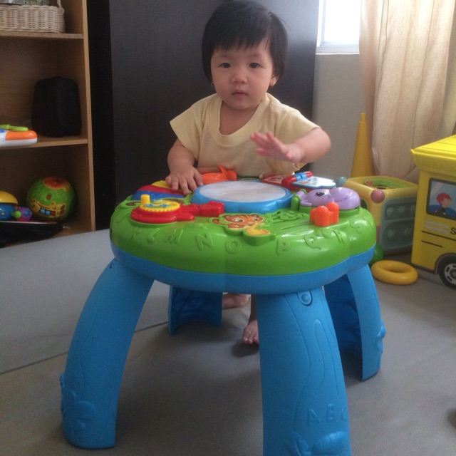 Table leapfrog mainan bunyi preloved elc mothercare