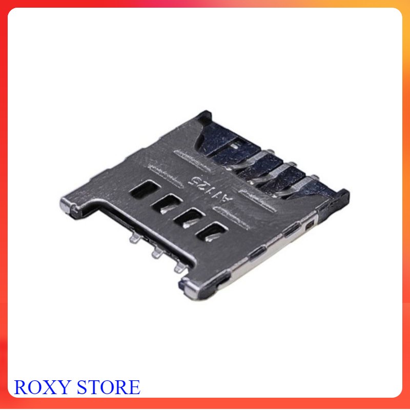 Konektor Connector Sim Card Samsung Caramel Lipat E1272