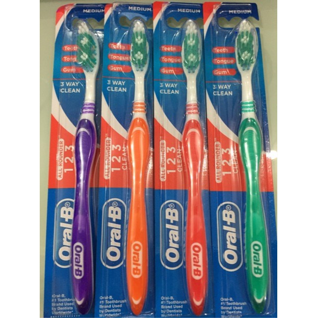 ORAL B SIKAT GIGI ALL ROUNDER 123@MJ