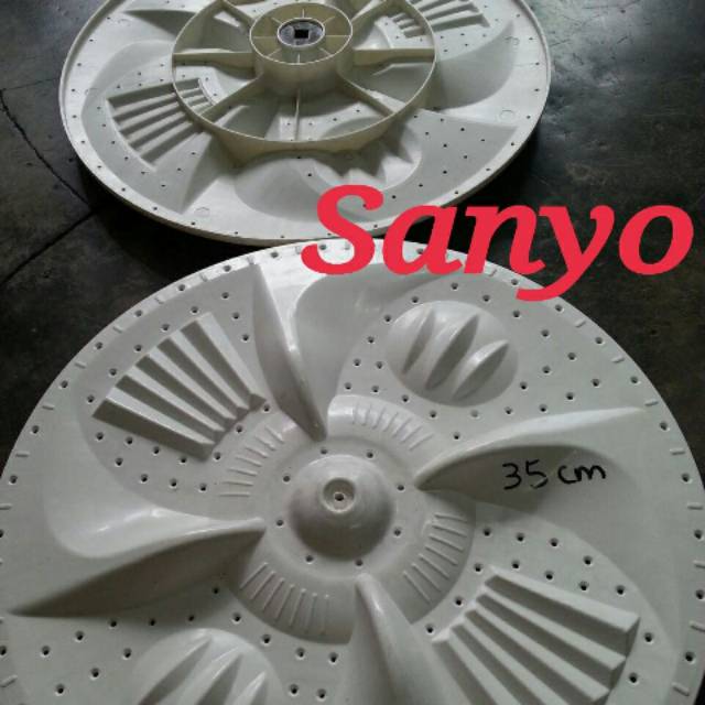 PULSATOR MESIN CUCI SANYO SW 740XT 910XT 35CM AS kotak petak