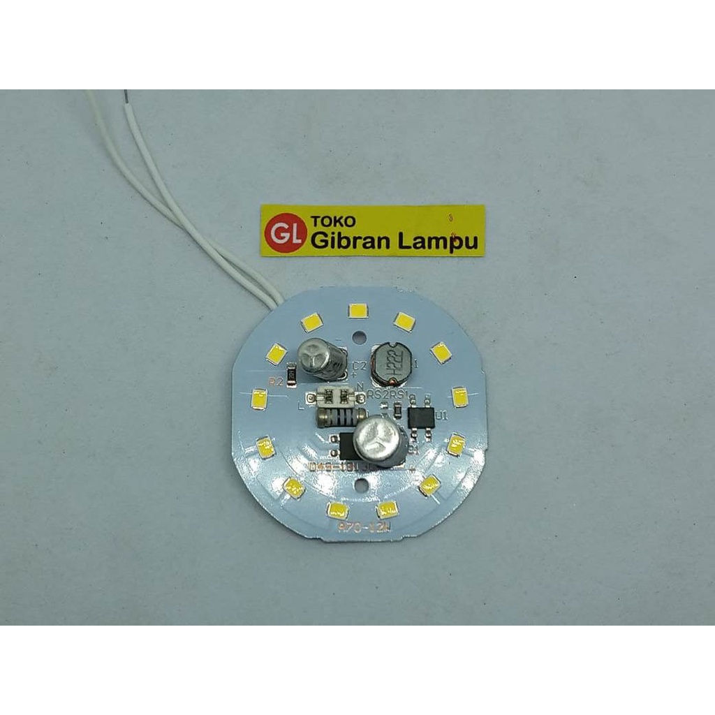 PCB Mata Lampu LED 12w KW1 Tanpa Driver - DOB LED AC 12 Watt Langsung 220V (ACR)