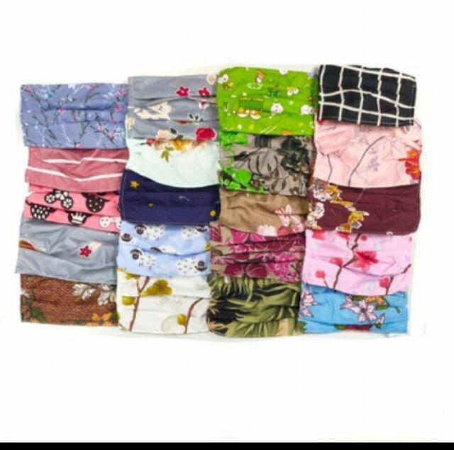 Masker Kain 1ply Non Medis Anti Debu