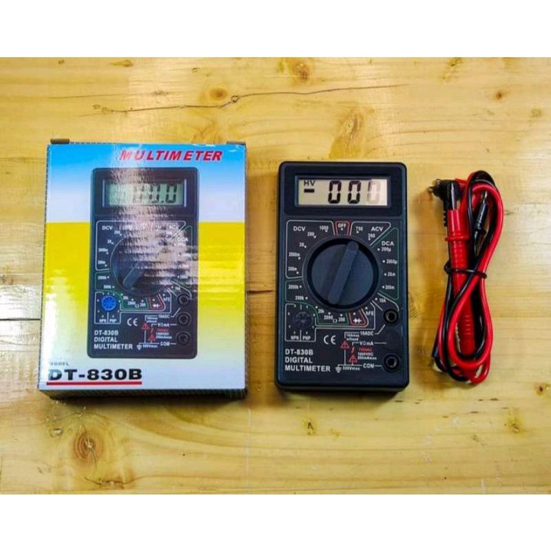 Multitester Digital DT-830D Avometer dengan Buzzer free batre