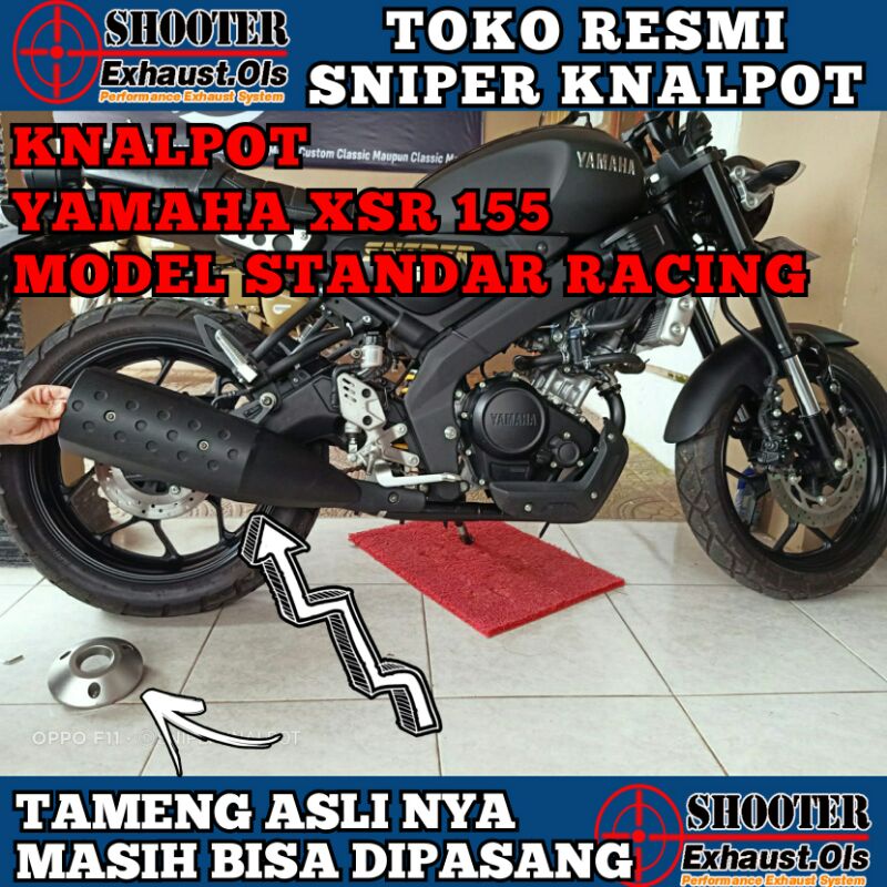 KNALPOT  YAMAHA XSR 155 STANDAR RACING #XSR155 #YAMAHAXSR155