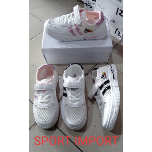 sepatu sport import premium anak lembut ringan (31-37)