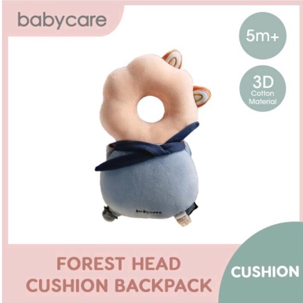 BABYCARE Head Cushion Backpack Kanguru / cloud (Pelindung Kepala dan Punggung Bayi)