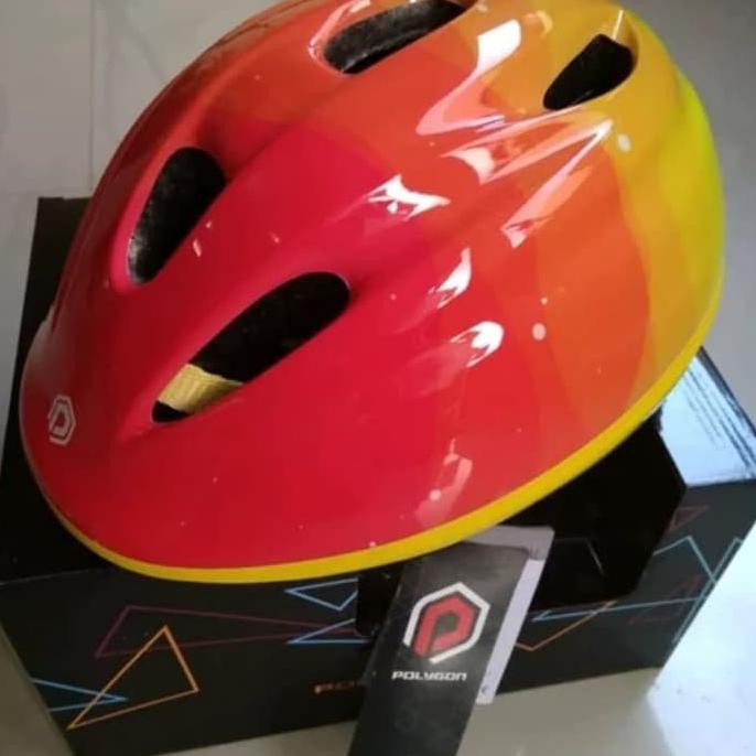  Helm  Sepeda  Polygon  Helm  Sepeda  Anak Polygon  Wave Kids 