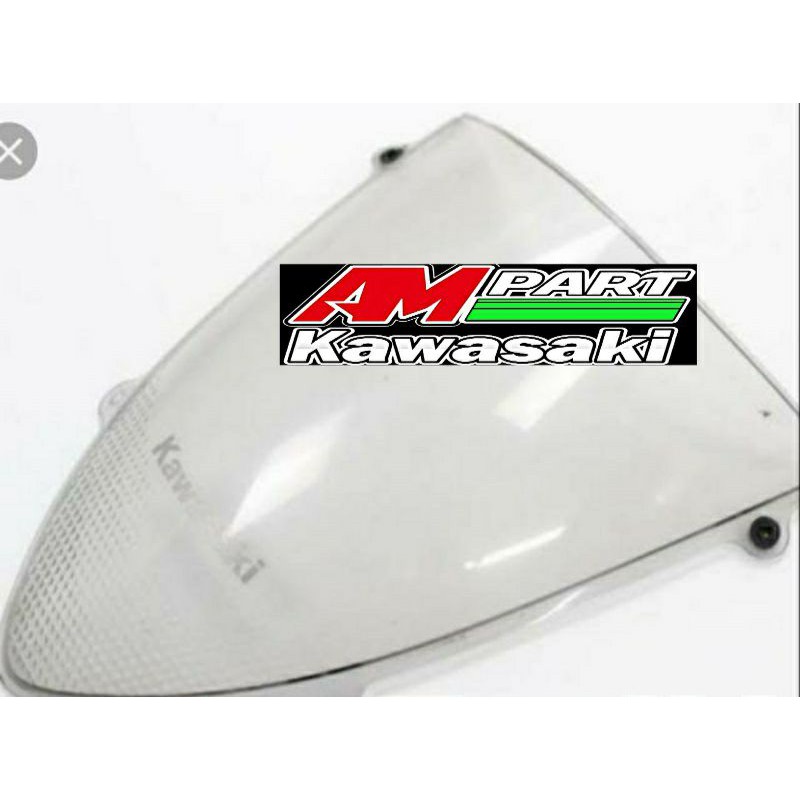 Kaca winsield visor ninja 250R karbu original kawasaki