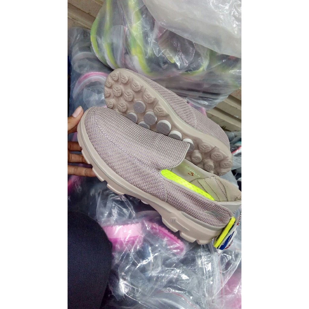 THE BEST SELLER SKECHERS GO WALK 3 Dark Grey EMPUK DAN RINGAN DIJAMIN