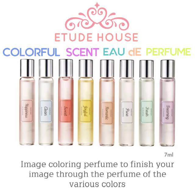 ETUDE COLORFUL SCENT EAU DE PERFUME