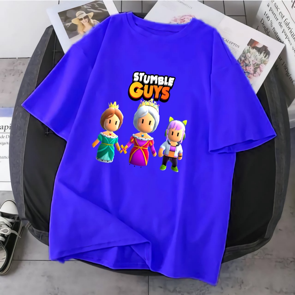 BAJU ANAK KAOS ANAK STUMBLE GUYS ATASAN BAHAN PREMIUM