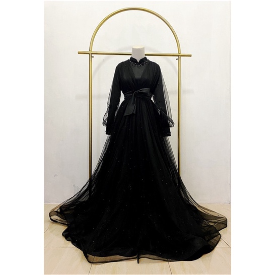 Shofiya Dress Pearl in Black