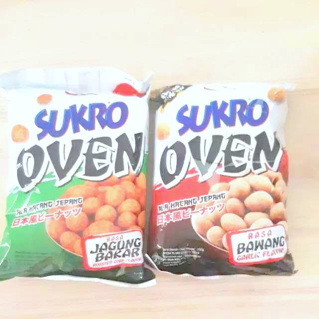 

Kacang Atom Sukro Kacang Oven Bawang 100gr