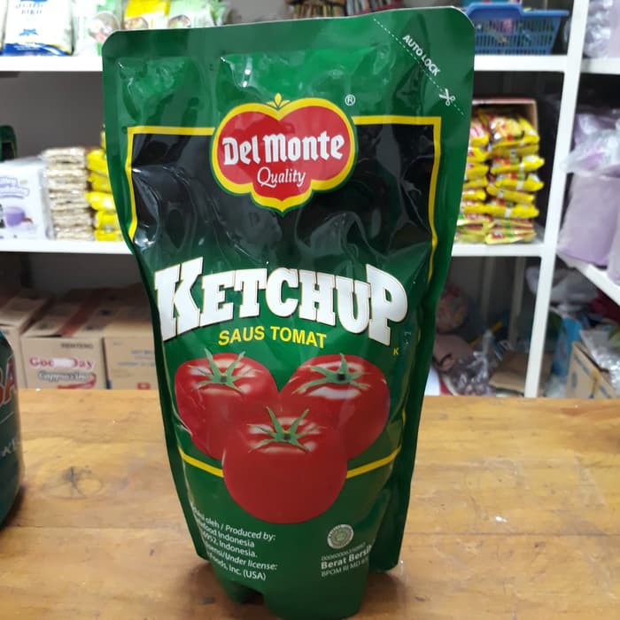 

Saus Tomat Delmonte - Ketchup Kemasan Pouch 1kg