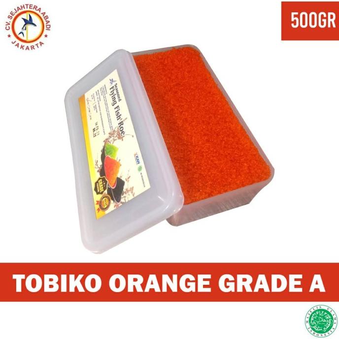 

[COD] Tobiko Orange 500gram [COD]