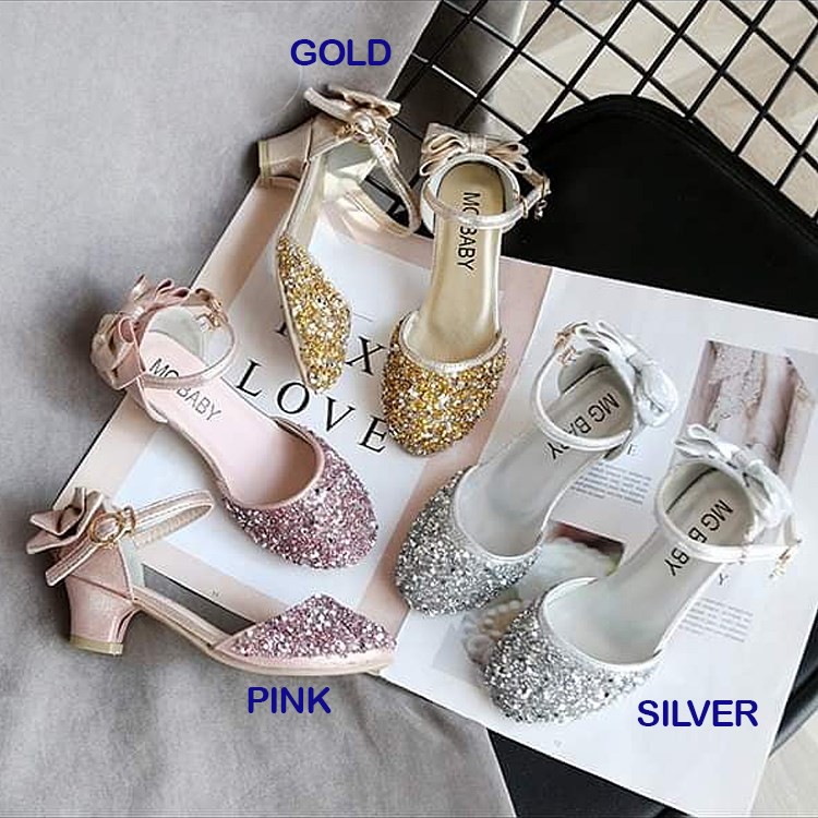 Sepatu High Heels BlinkBlink Anak Perempuan GOLD/PINK