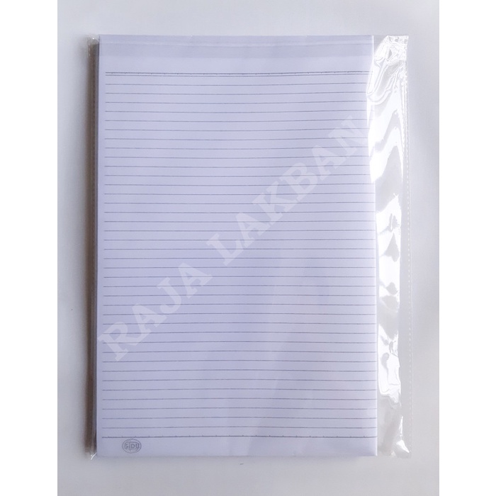 

kertas- kertas double folio bergaris sidu / sinar dunia / sdu rf 50 lembar -kertas.