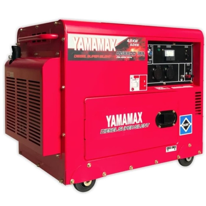 Genset Silent 5000 watt 5 kva 1 phase YAMAMAX solar silent