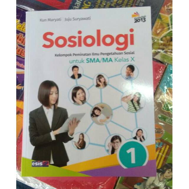 Sosiologi Kelas 10 X 1 Sma Erlangga Esis Kurikulum 2013 Revisi Peminatan Kun Maryati Shopee Indonesia