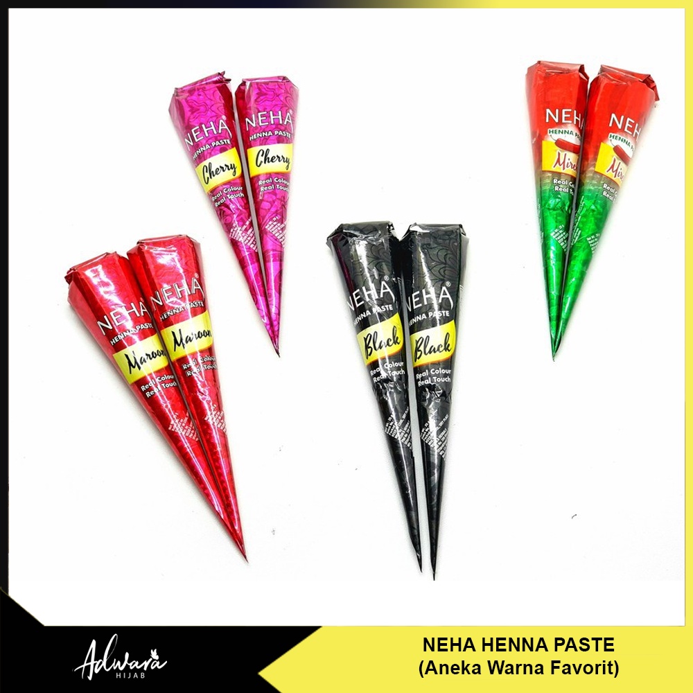 NEHA Henna Paste Aneka Warna Favorite