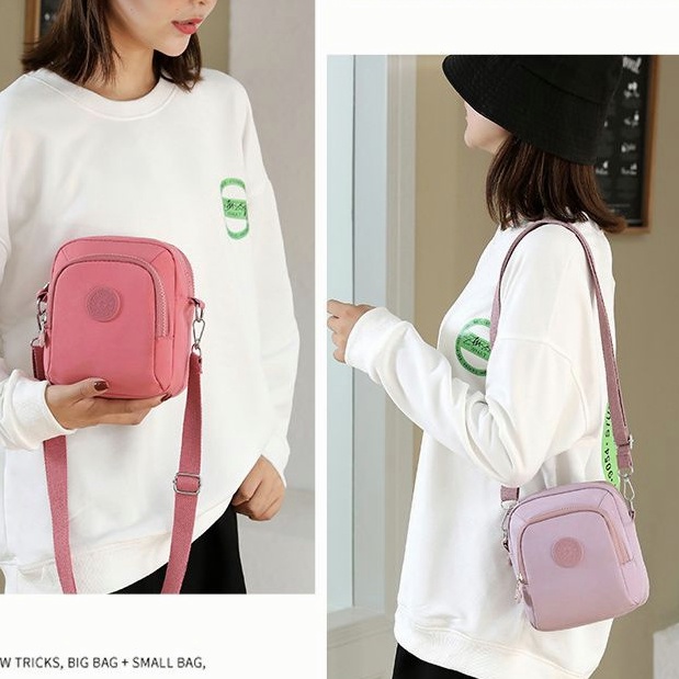 Tasmolly murah sling bag mini  Tas Selempang Wanita phone bag Wanita Hand Bag paket fanny waist bag Wanita sling bag remaja kekinian 2022 tas gudika selempang