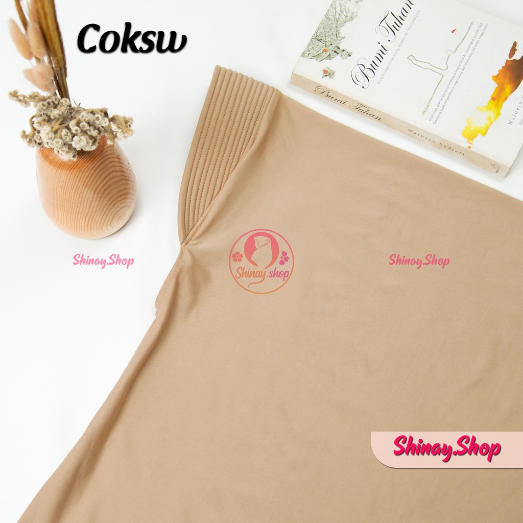 Hijab Bergo Jersy sport premium hijab olehraga voli ukuran S-Coksu