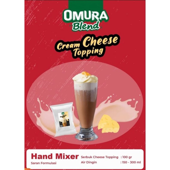 

Powder Cheese Cream Omura Blend 1 Kg