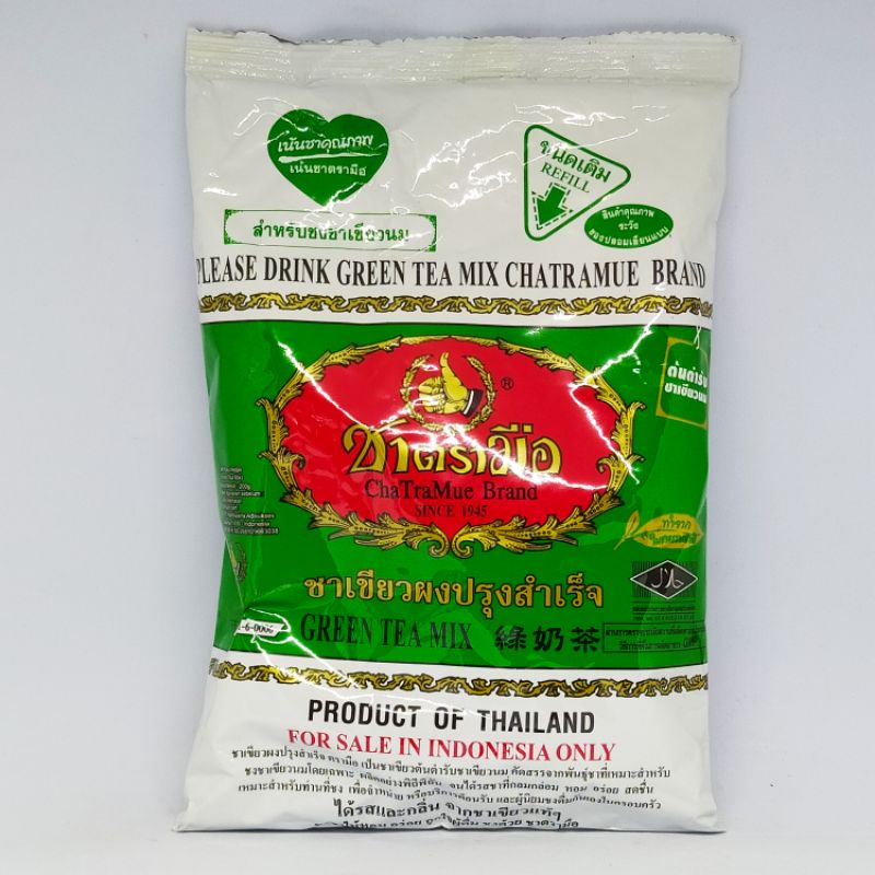 

Green Tea Number One/ Chatramue Brand 200gr BPOM