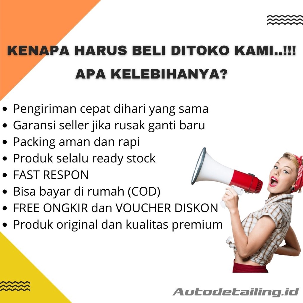 Auto Detailing Headlamp Polish Pembersih Mika Lampu Kendaraan